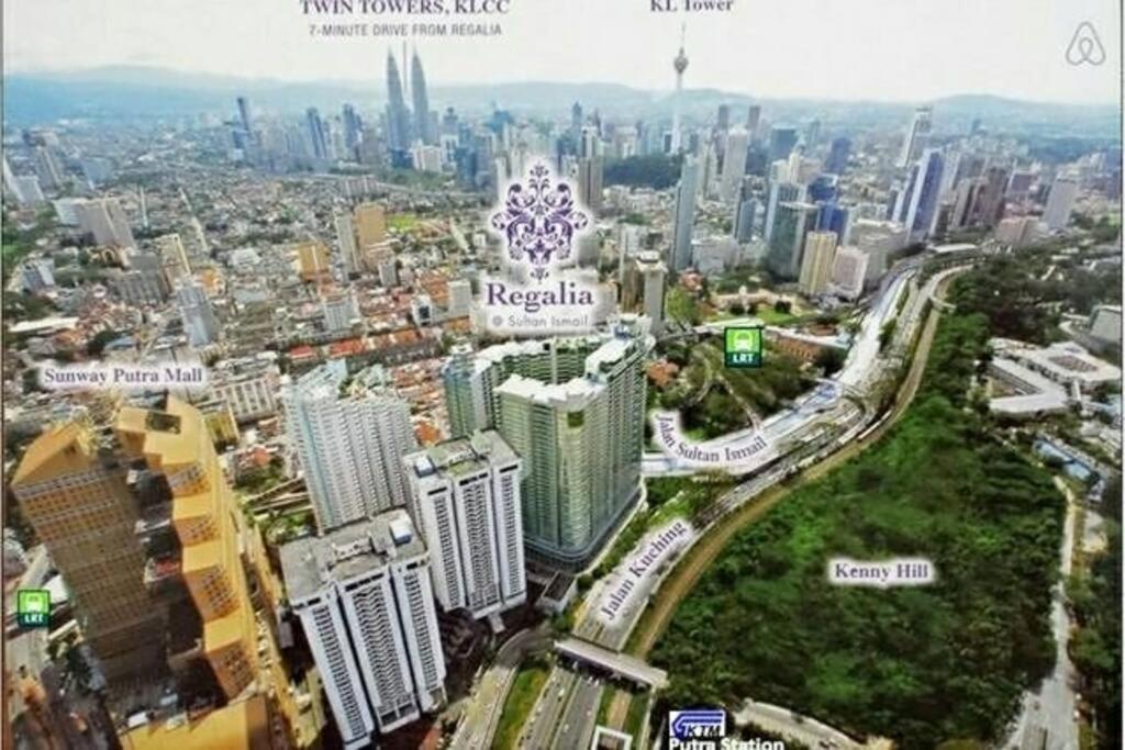 Cozy Regalia Kl 吉隆玻 Lrt & Ktm @1 Parking & Wifi Kuala Lumpur
